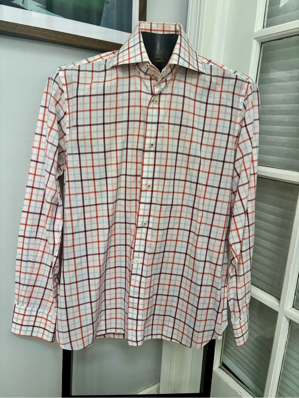Vintage Eredi Pisano Men’s Shirt Size 15 1/2